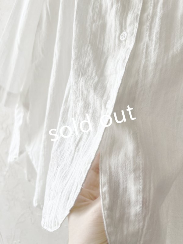 画像6: SO/コットンボイルブラウス・ペールピンク (6)