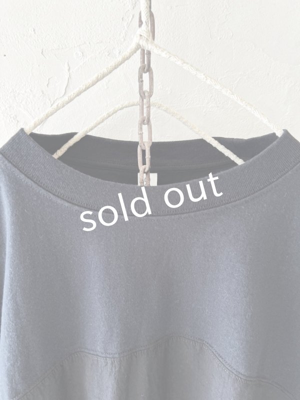 画像3: SO／切り替えワイドプルオーバー・ネイビーブラック (3)