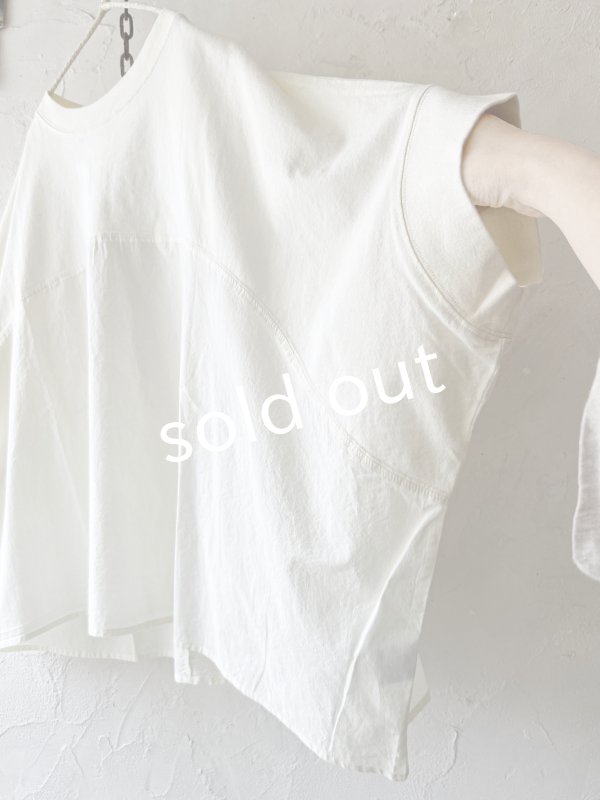 画像8: SO／切り替えワイドプルオーバー・ミルクホワイト (8)