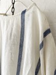 画像3: SO／ガーゼワイドチュニック・ブルーストライプ (3)