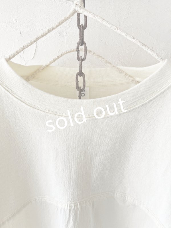 画像3: SO／切り替えワイドプルオーバー・ミルクホワイト (3)