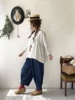 画像10: ubasoku/0307 デニムピエロパンツ・インディゴ (10)