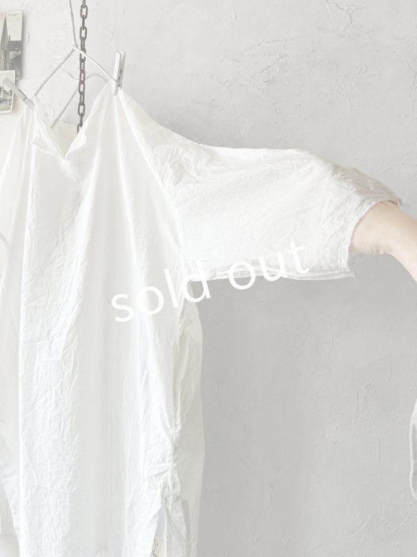 画像7: SO／裁ち切りスキッパーチュニック・オフ (7)