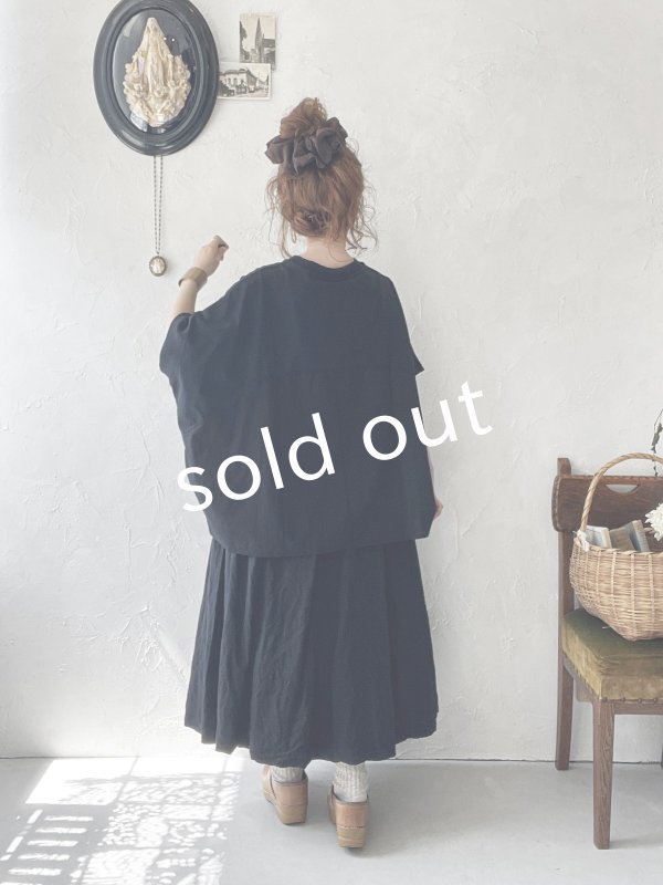 画像9: SO/切り替えワイドプルオーバー・グレージュ (9)