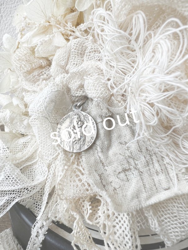 画像6: pollenbienco／アンティークレースのコサージュ・C (6)