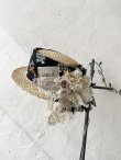 画像3: pollenbienco／アンティークレースの帽子・D (3)