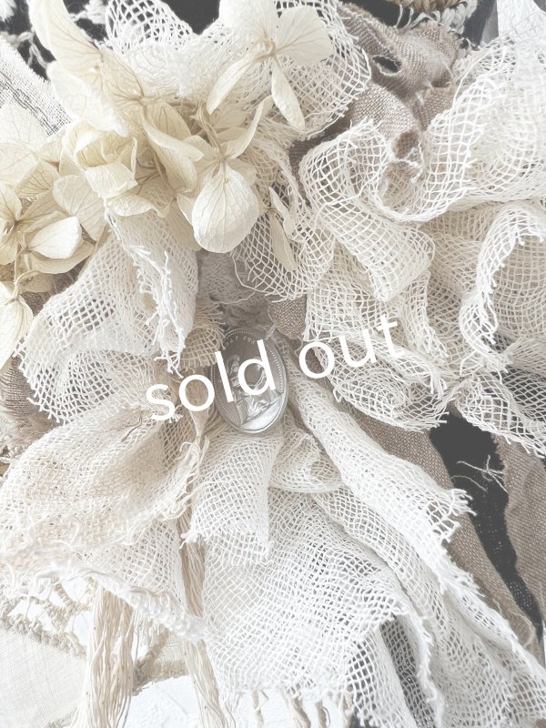 画像7: pollenbienco／アンティークレースの帽子・C (7)