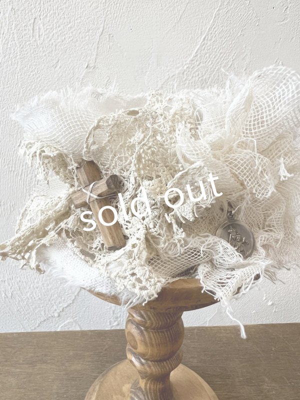 画像3: pollenbienco／アンティークレースのブレスレット・オフ (3)