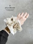 画像1: pollenbienco／アンティークレースのクッションブレスレット・くすみピンク (1)