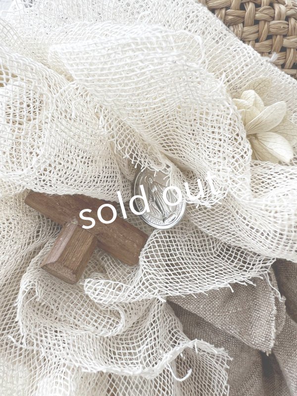 画像3: pollenbienco／アンティークレースの帽子・E (3)