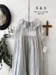 画像2: shizuka's/アンティークレースのフリル襟フレンチワンピース・A (2)