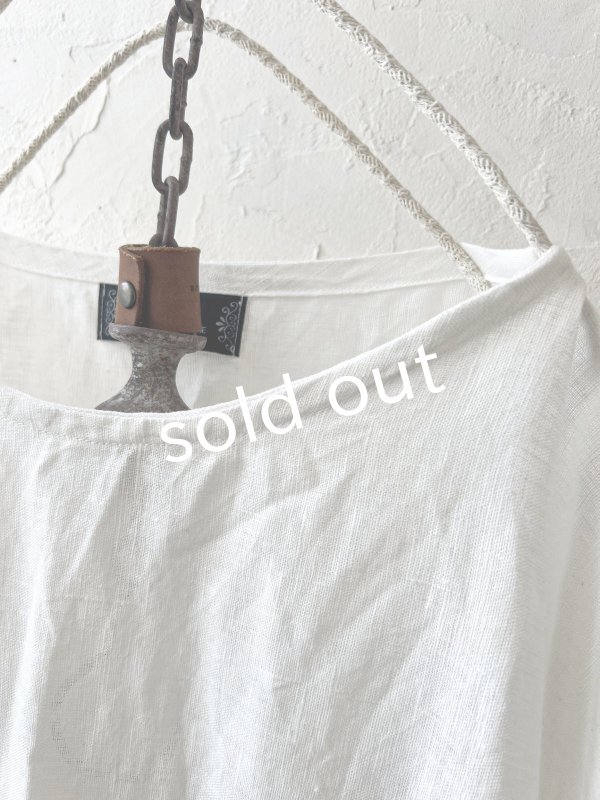 画像5: shizuka's/フレンチ袖レイヤードブラウス・ストライプ (5)