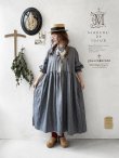 画像11: MARCHE' DE SOEUR／十字架ネックレス付きギャザーワンピース・ダンガリー (11)