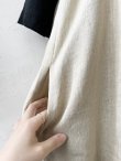 画像9: kosatofuku／レースフリルショルダーのサロペットワンピース・生成り (9)