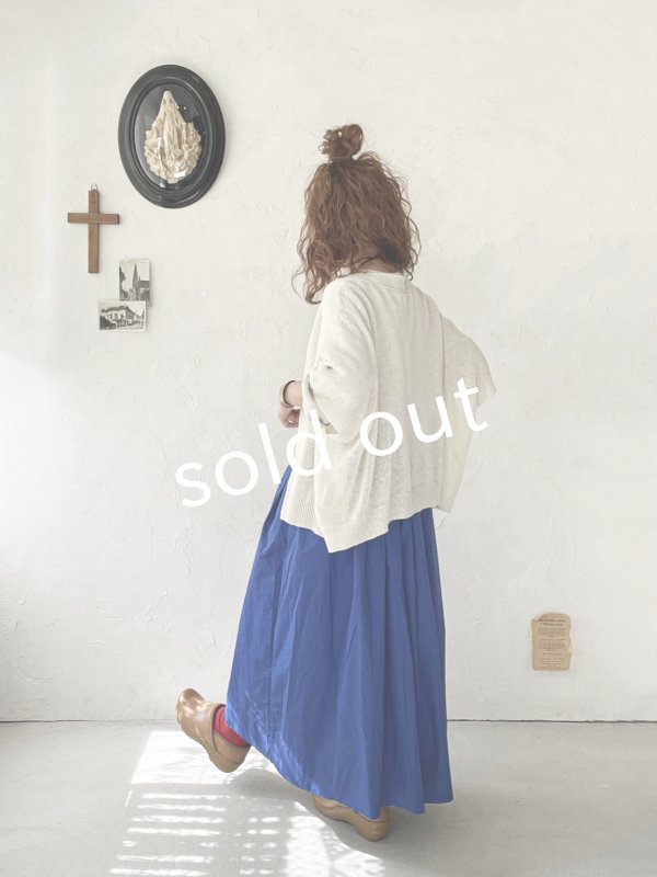 画像7: Re:born/ギャザースカート・ブルー (7)