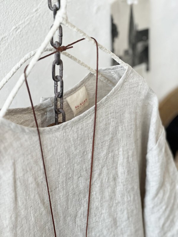 画像11: Re:born/リネンワンピース・ブラック (11)