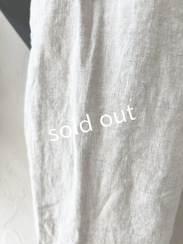 画像7: Re:born/タックテーパードパンツ・ナチュラル (7)