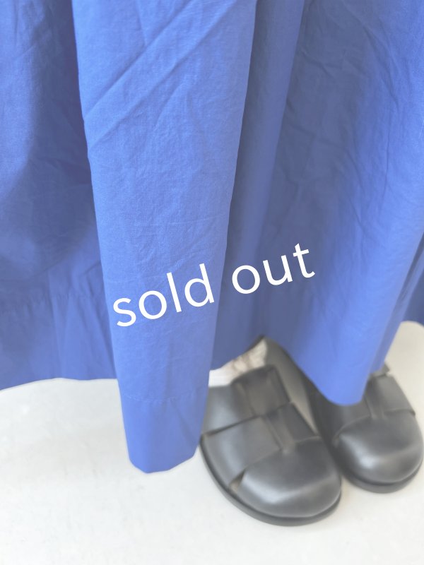 画像5: Re:born/ギャザースカート・ブルー (5)