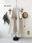 画像2: Re:born/リネンワンピース・ナチュラル (2)
