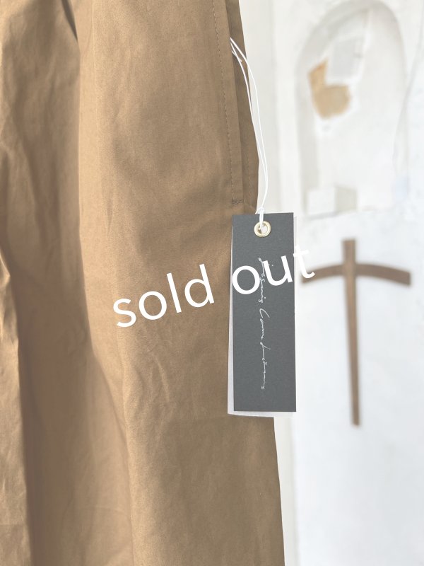 画像7: je suis comme je suis/蕾パンツ・キャメルブラウン (7)