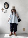 画像6: je suis comme je suis/ワイドファティーグパンツ・黒 (6)