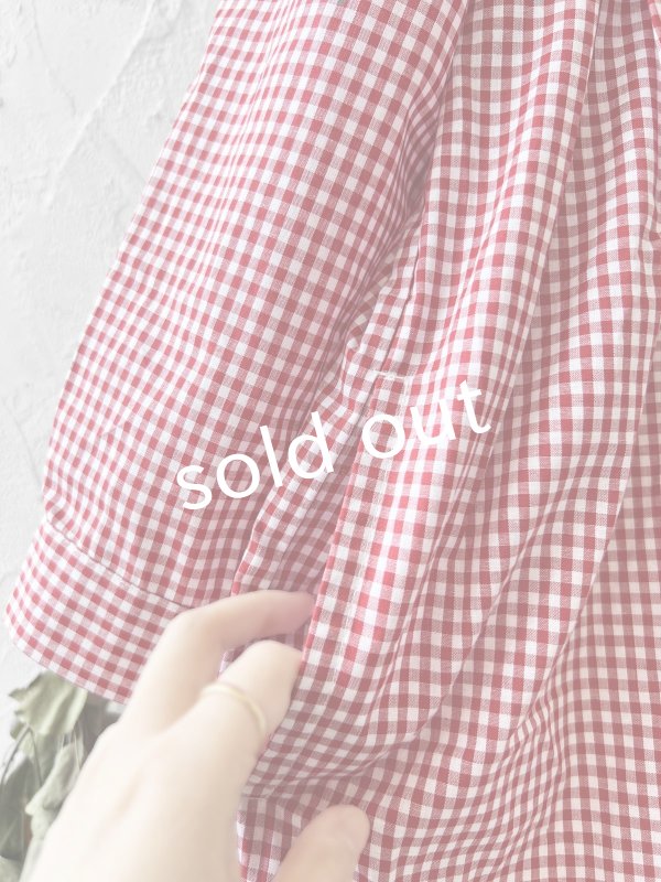 画像6: je suis comme je suis/タックワンピース・レッドギンガム (6)