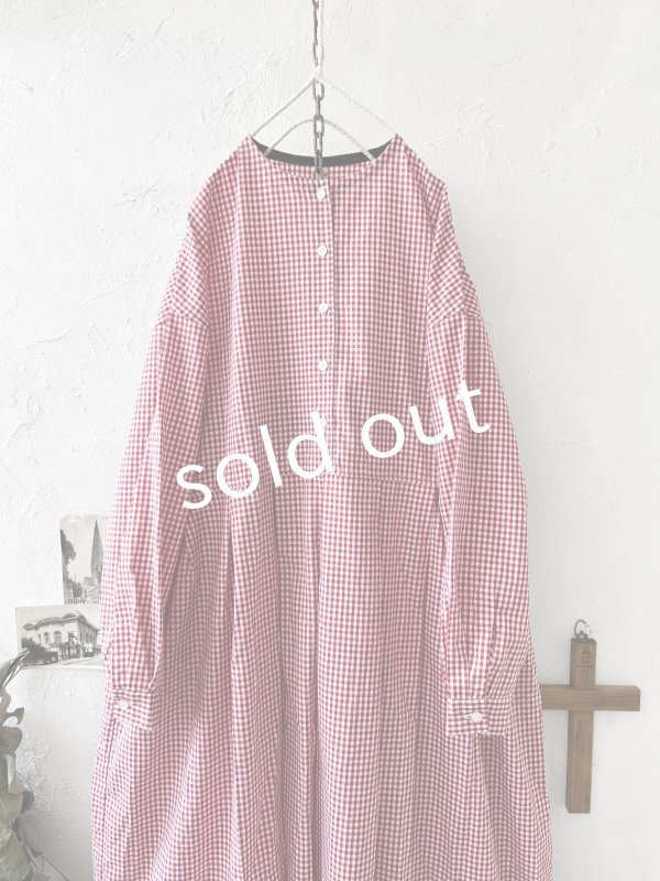 画像2: je suis comme je suis/タックワンピース・レッドギンガム (2)