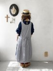 画像14: je suis comme je suis/タブリエドレス・ネイビーストライプ (14)