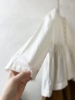 画像10: je suis comme je suis/「佇む」ギャザーブラウス・オフ (10)