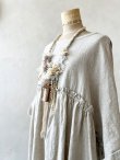 画像5: pollenbienco/アンティークレースと木の十字架ネックレス・A (5)