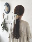 画像2: pollenbienco／アンティークレースのウィッグバレッタ (2)
