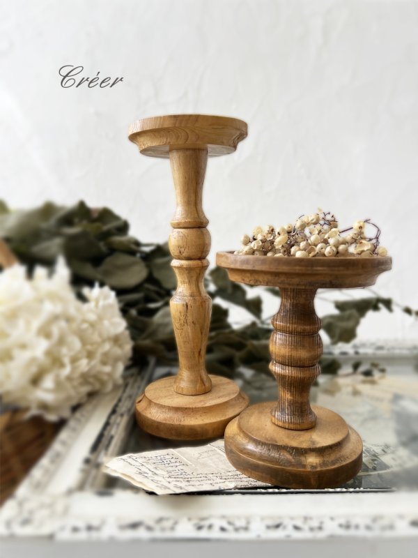 画像2: Creer／パインキャンドルスタンド (2)