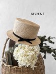 画像2: MiHAT/ Canotier [MARCHE' DE SOEUR別注] (2)