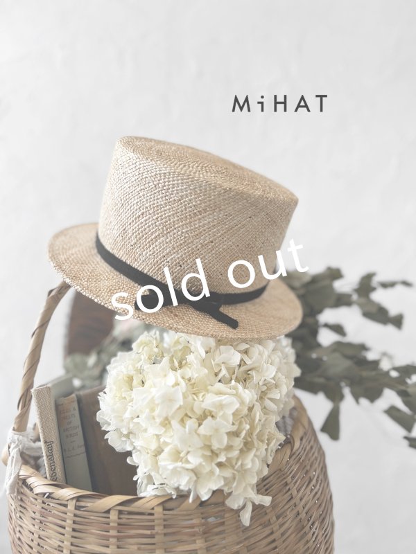 画像2: MiHAT/ Canotier [MARCHE' DE SOEUR別注] (2)