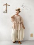 画像7: Avenue／フリルギャザーポンチョ・デニムブルー (7)