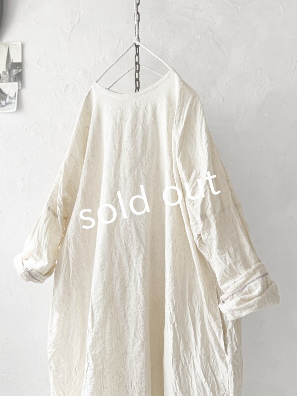 画像2: MARCHE' DE SOEUR／ワイドチュニック・ミルク (2)