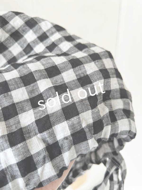 画像8: MARCHE' DE SOEUR／裾リボンプルオーバー・ギンガム (8)