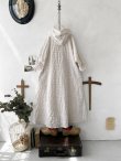 画像11: MARCHE' DE SOEUR／Ａラインフードワンピース・パッチワーク (11)