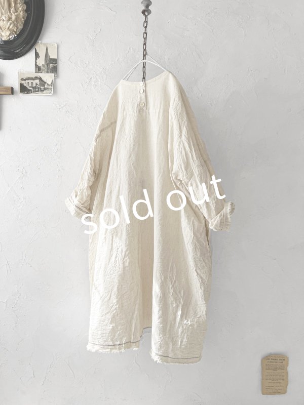 画像9: MARCHE' DE SOEUR／ワイドチュニック・ミルク (9)