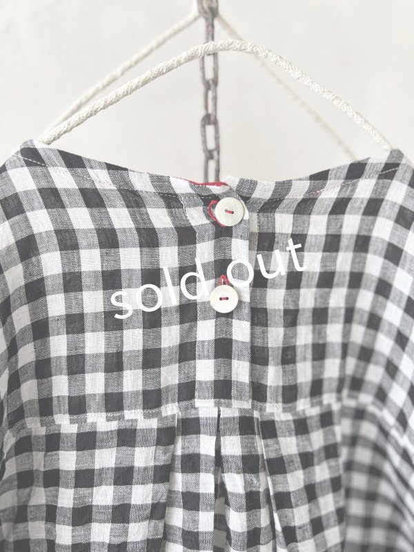 画像11: MARCHE' DE SOEUR／裾リボンプルオーバー・ギンガム (11)