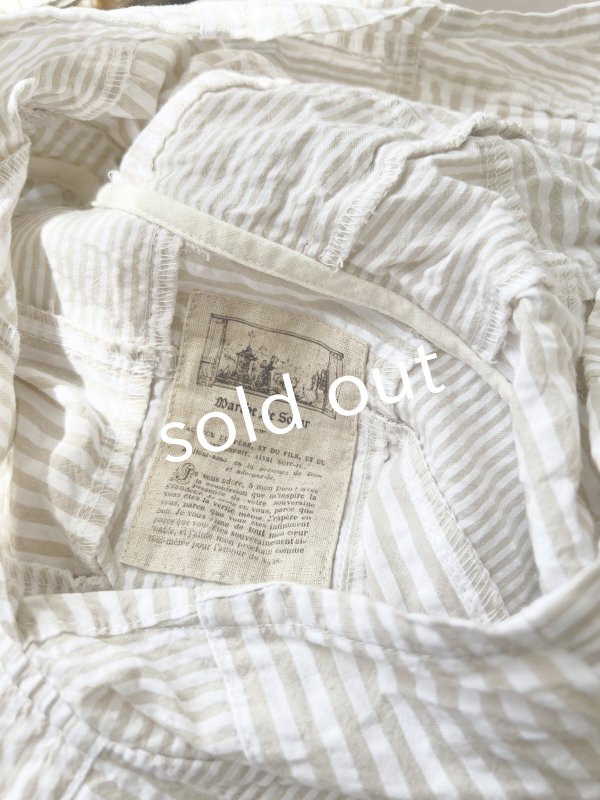 画像14: MARCHE' DE SOEUR／Ａラインフードワンピース・パッチワーク (14)