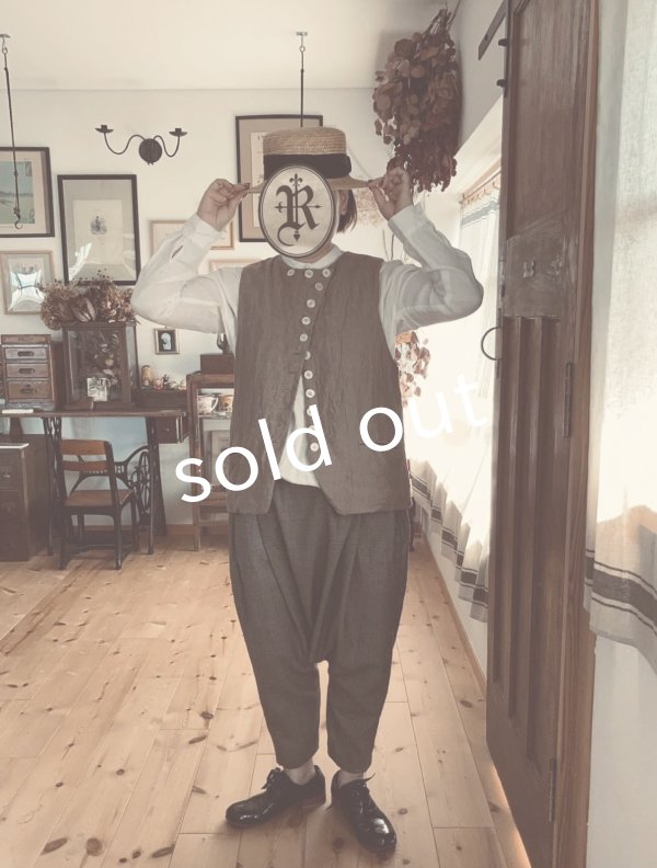 画像2: Reliure/VEST・greige (2)