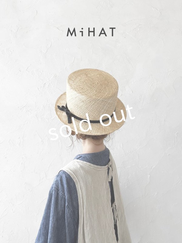 画像1: MiHAT/ Canotier [MARCHE' DE SOEUR別注] (1)