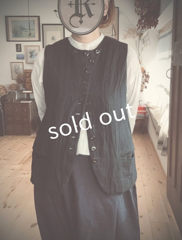 画像4: Reliure/VEST・black (4)