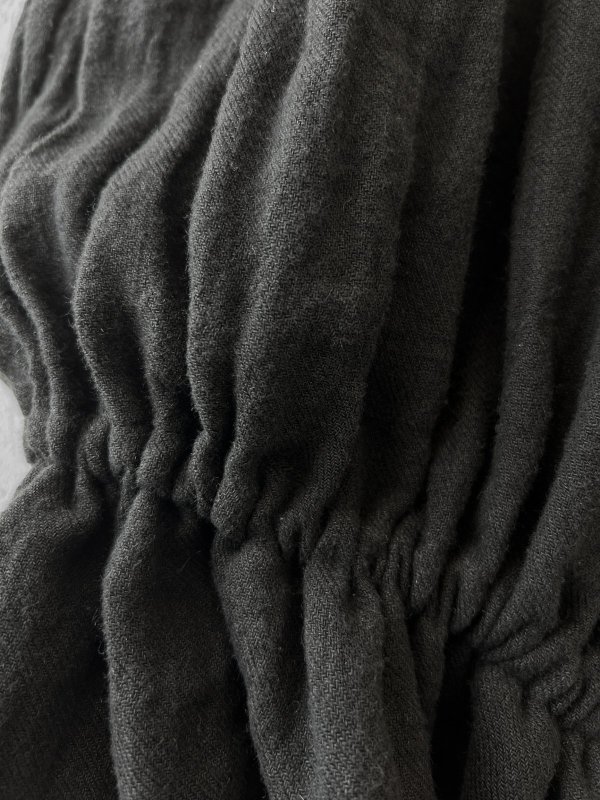 画像8: MARCHE' DE SOEUR／ミュゲットパンツ・黒 (8)