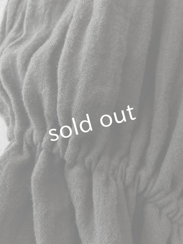 画像8: MARCHE' DE SOEUR／ミュゲットパンツ・黒 (8)