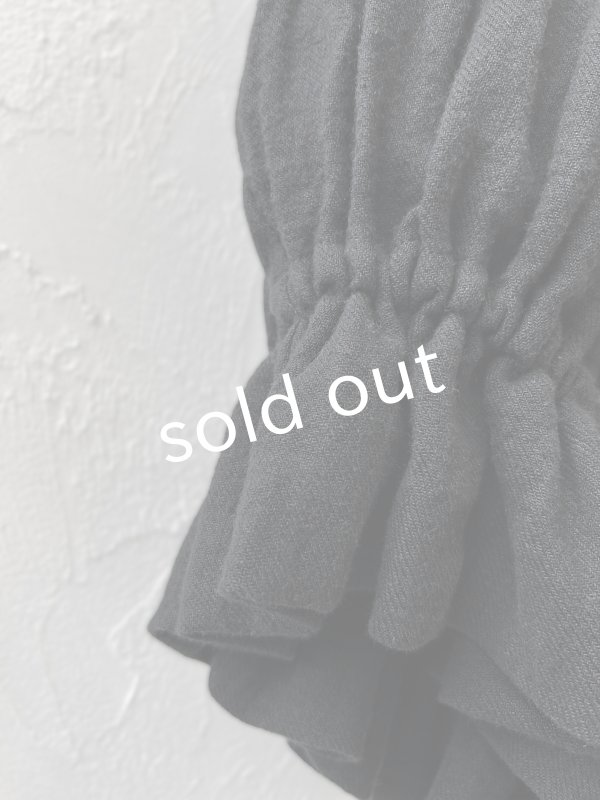 画像5: MARCHE' DE SOEUR／ミュゲットパンツ・黒 (5)