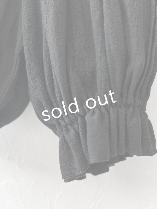 画像4: MARCHE' DE SOEUR／ミュゲットパンツ・黒 (4)