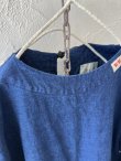 画像6: MARCHE' DE SOEUR／ギャザーワンピース・インディゴ染め (6)