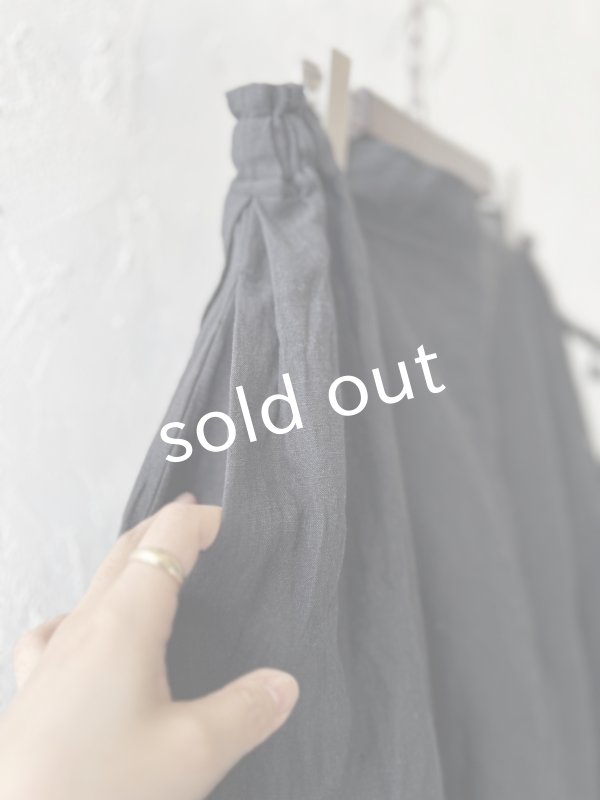 画像3: MARCHE' DE SOEUR／バギーパンツ・黒 (3)